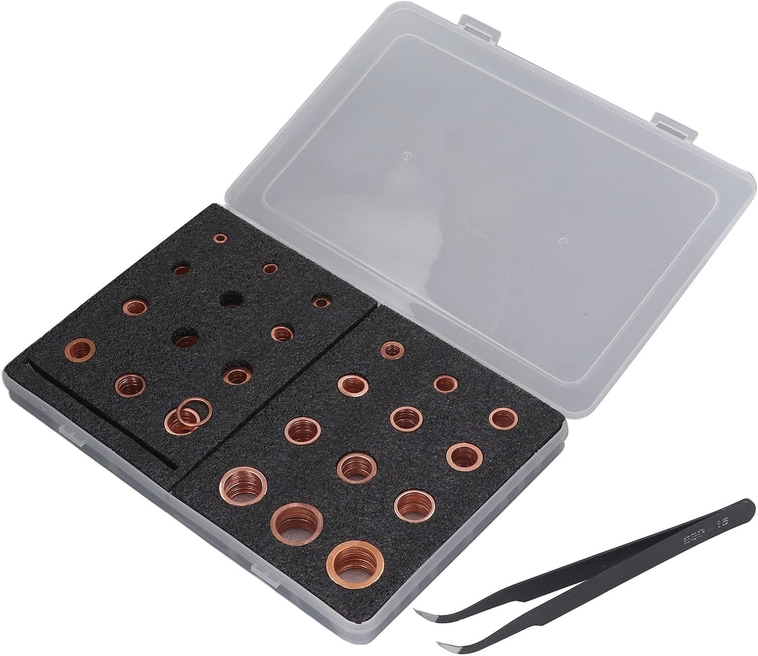 24 Sizes Round Washer Countersunk Plastic Spacer Thickness Gasket ...