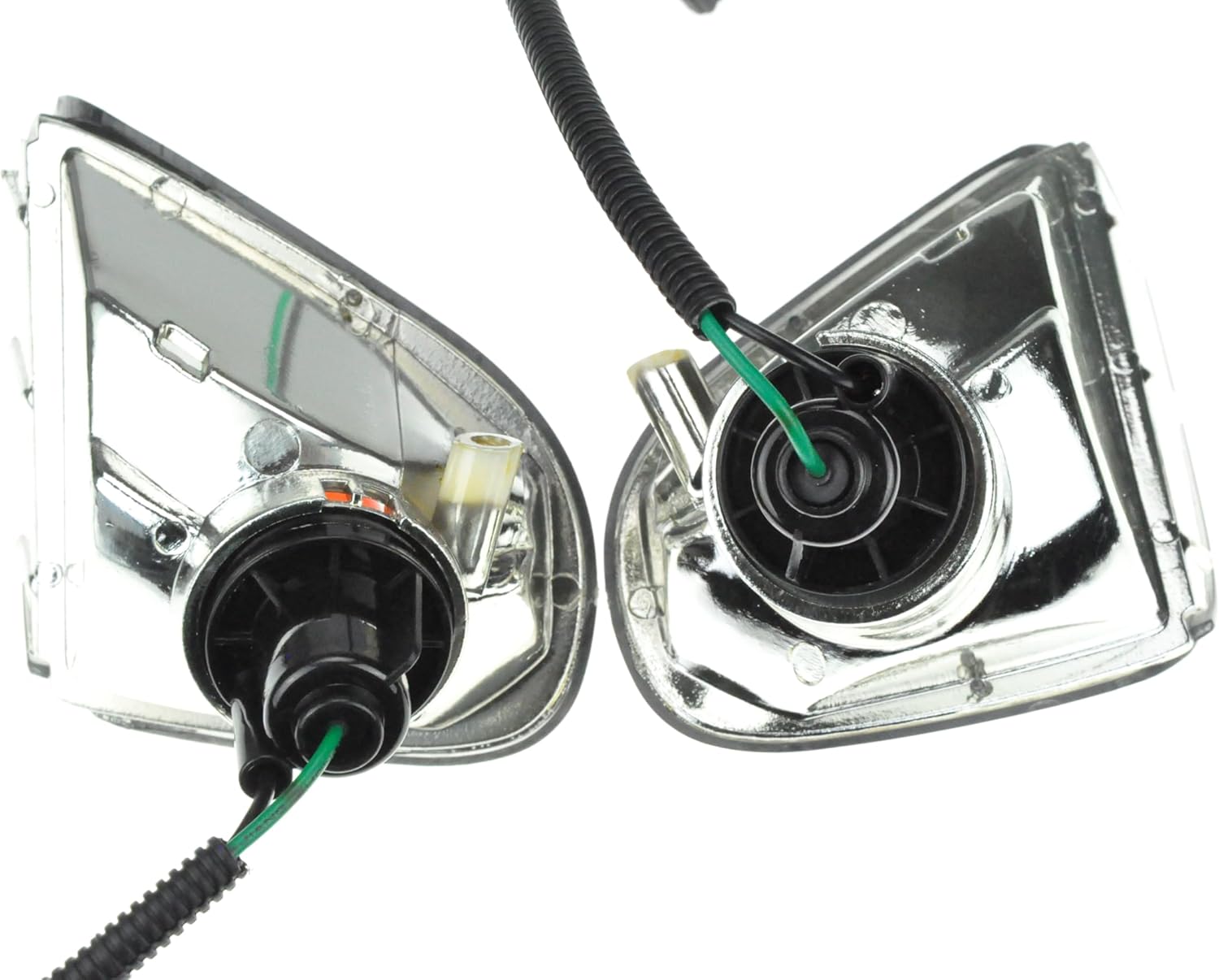 TOPZONE Fit for Kawasaki 1993-94-95-96-97-98-99-2000-2001 ZZR1100/ Ninja ZX-11; ZX1100 Ninja ZX-11;Turn Signal Idicator Blinker Light Lamp with Halogen Bulbs (Smoke)