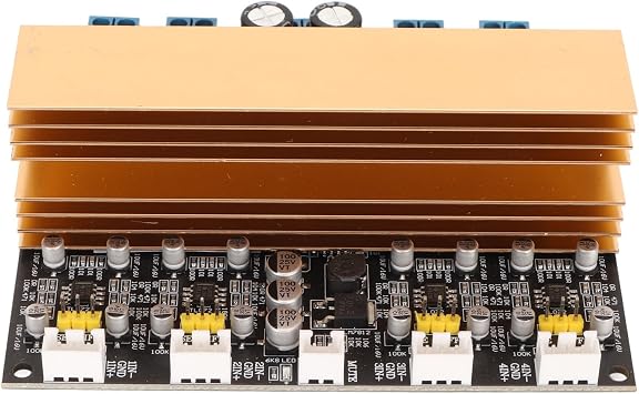 Class D Power Amplifier Board TPA3255, 4-Channel Digital Amplifier Module High Power Low Distortion for DIY Speakers