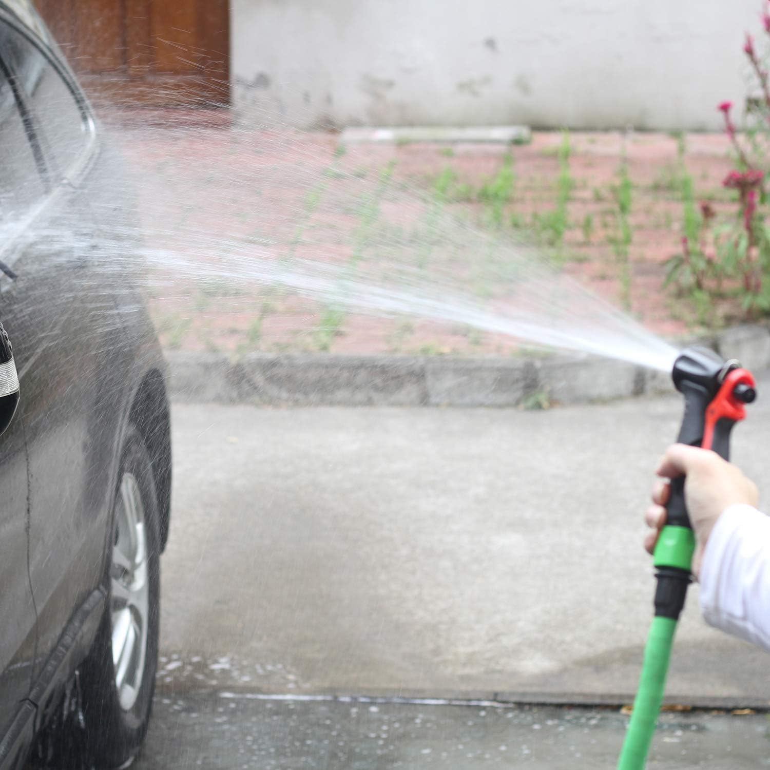 Juqiboom Car Foam Gun, Adjustable Ratio Dial Car Snow Soap Gun Fit Low Water Pressure Universal Standard Garden Hose, Blaster Car Washer Sprayer for Home Garden Use : Automotive