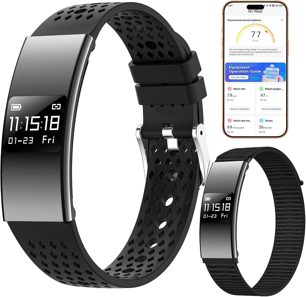 Smart Fitness Tracker Bracelet for Women & Men with Sleep Monitoring — 사진 1