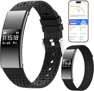 Smart Fitness Tracker Bracelet for Women & Men with Sleep Monitoring
