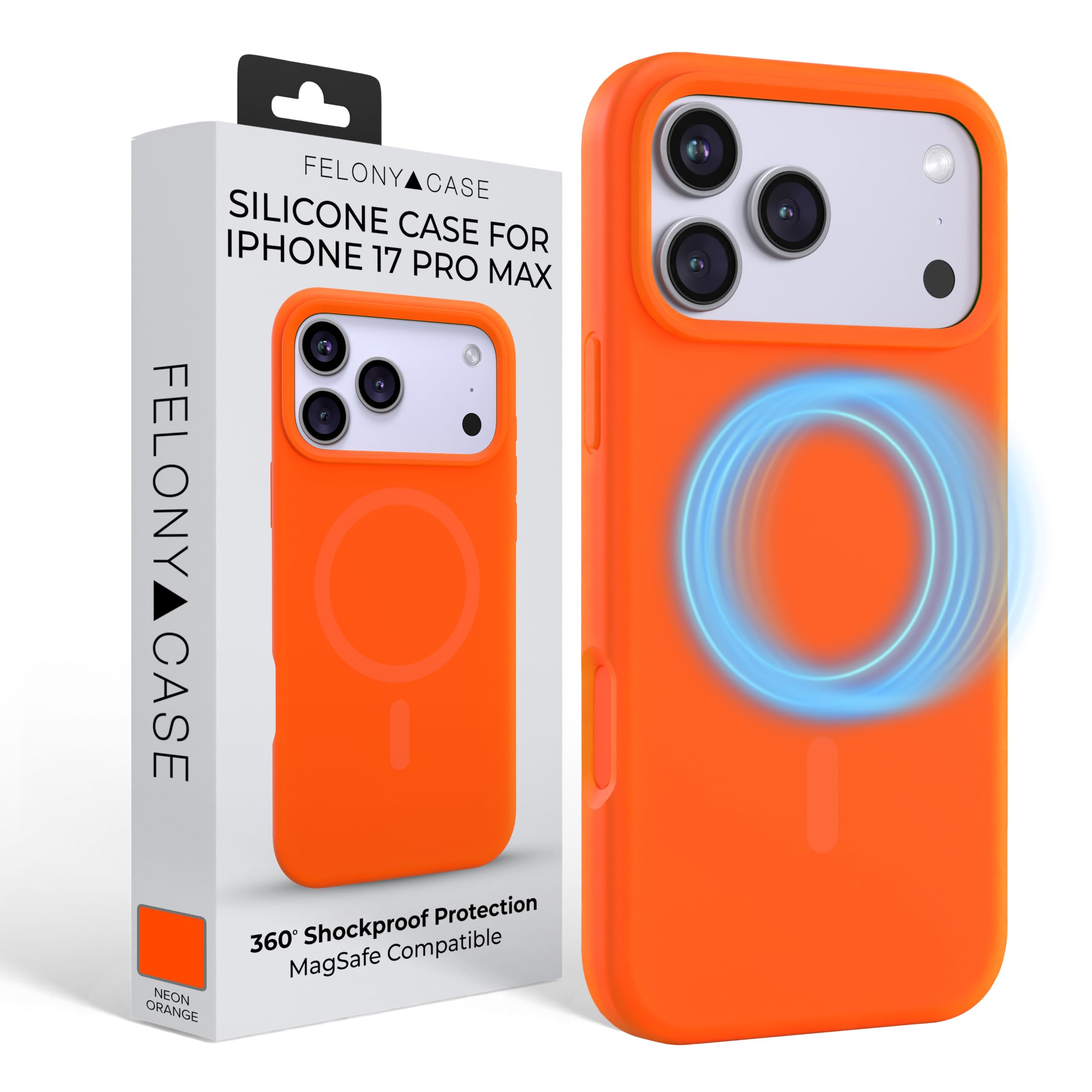 Amazon.co.jp: FELONY CASE iPhone 17 Pro Max用 MagSafe対応 シリコン