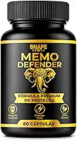 Memo Defender Suplemento Alimentar 60 Cápsulas Saúde e Bem Estar Energia Vitalidade e Foco Mental Fórmula Premium de Proteção Cerebral Uso Diário