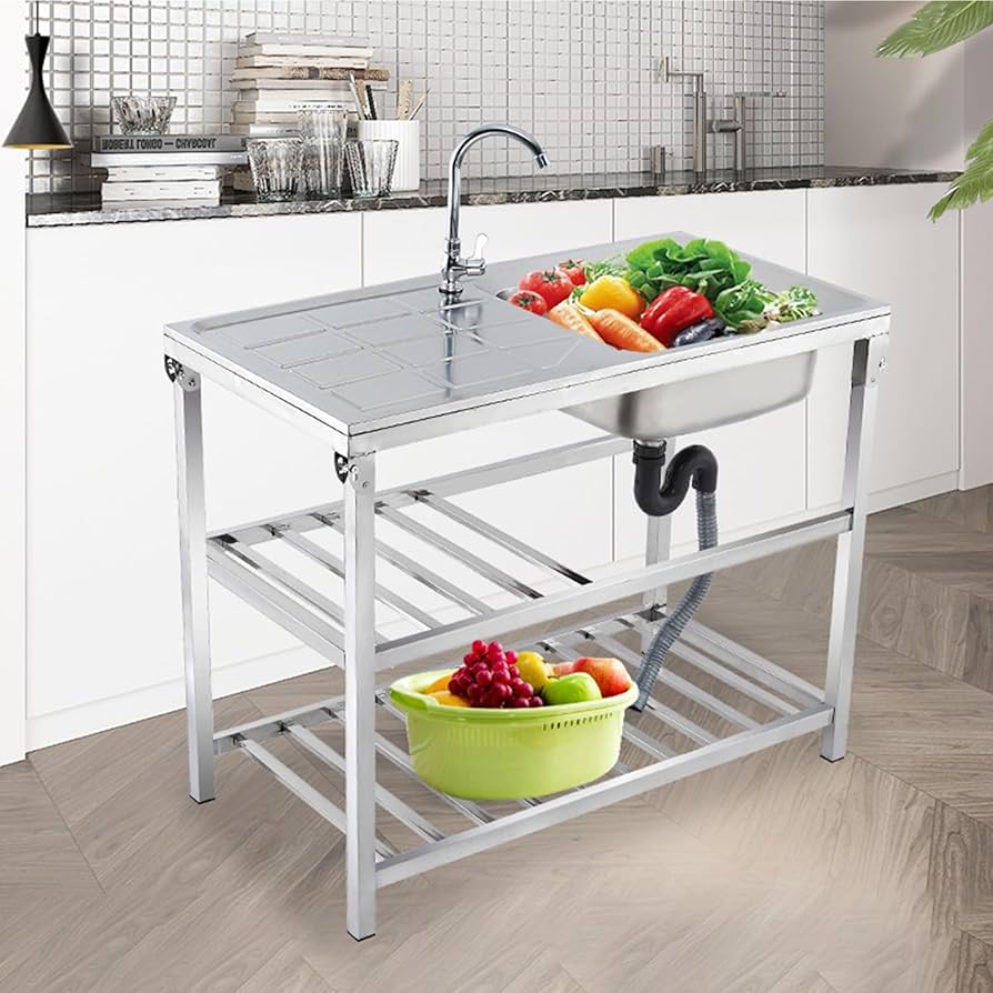アパート・住宅用ステンレスキッチンシンク（100cm×55cm）｜引き取り歓迎・即対応OK！ 楽天市場】【5％OFFクーポン☆5/2 0:00〜5/7 9:59】 【送料無料】 おそ