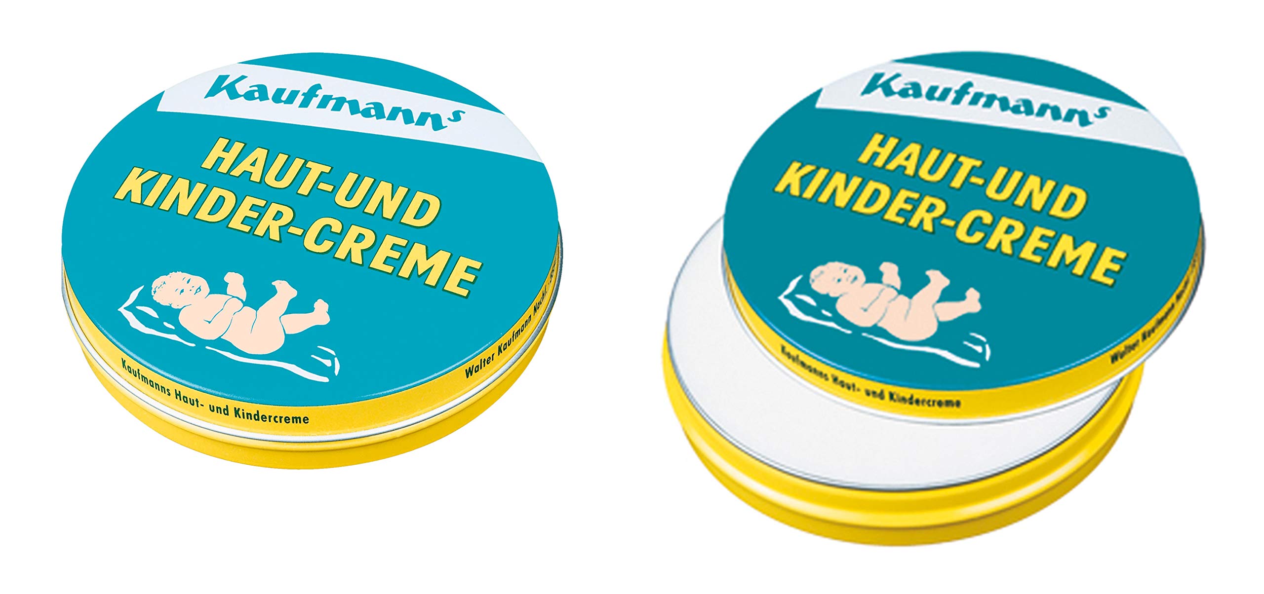 Kaufmanns Haut- und Kindercreme 75ml, 2er Pack (2 x 75ml)