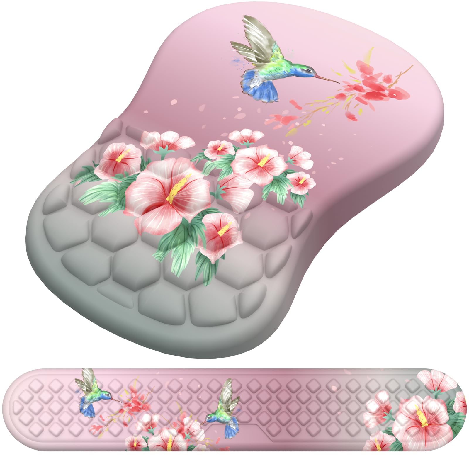 Ergonomic Mouse Pad & Wrist Rest Set - Pain Relief -21
