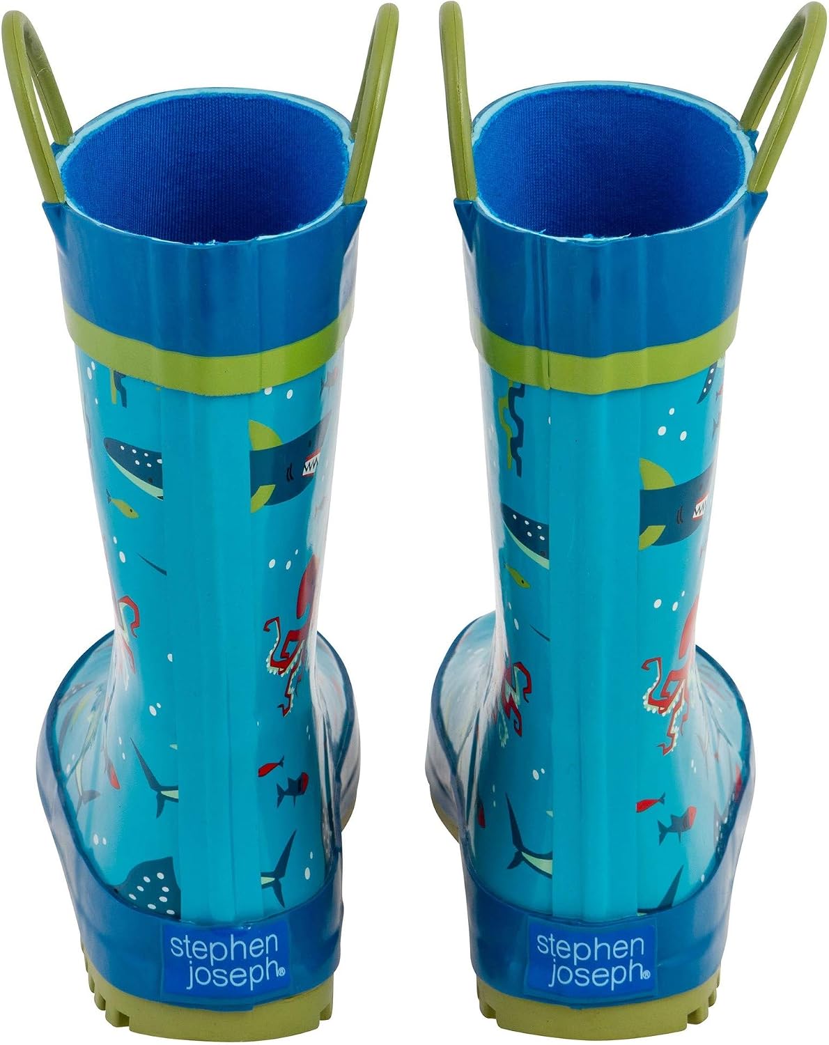 Stephen Joseph Girls All Over Print Rain Boots