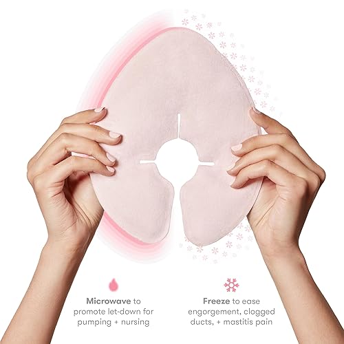 Miniatura 3 de Frida Mom Paquetes de terapia de senos, almohadillas para el pecho, paquete frío y caliente para aliviar el dolor, esenciales de lactancia materna