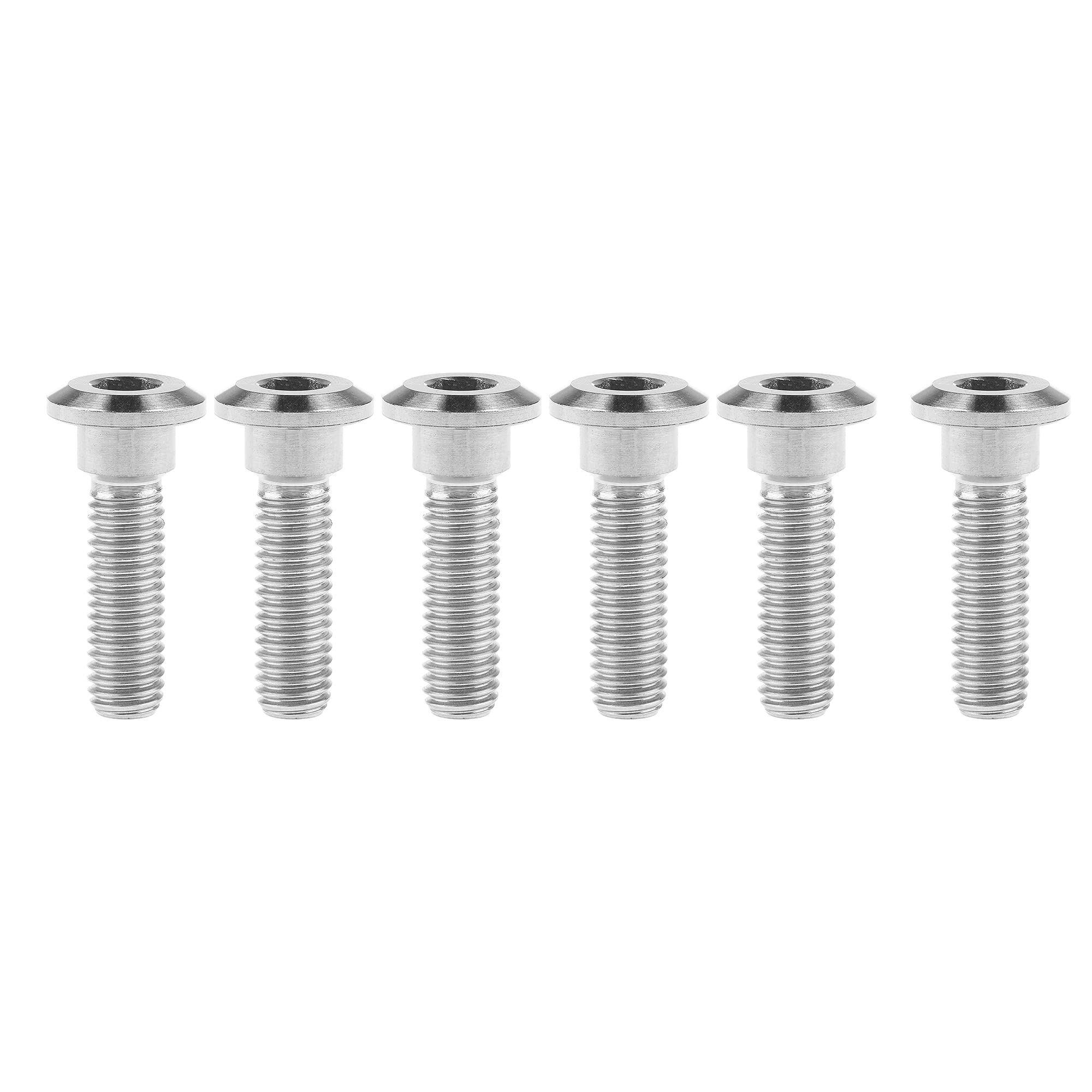Titanium Bolt M8 Hexagon Socket Screw Titanium, M8x30mm Pack of 6