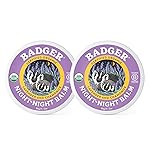 Badger - Night Night Balm, Chamomile & Lavender, Natural Sleep Balm for Kids, Scented Relaxing for Children, Kids Organic Sleep Balm, 2 oz (2 Pack)