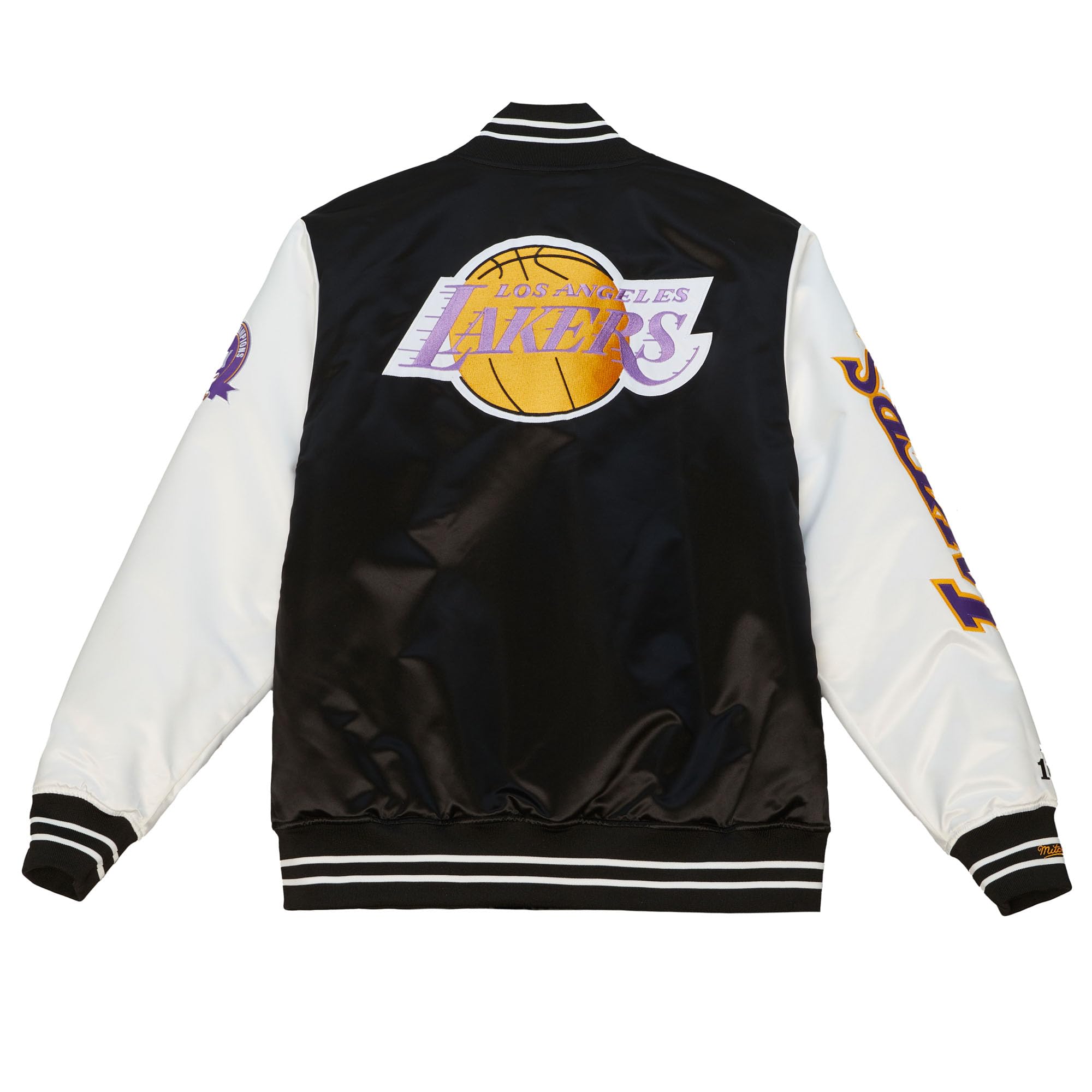 Mitchell & Ness M&N Varsity Satin Veste - NBA Toronto Raptors