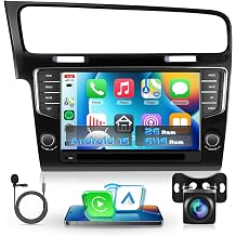 4Core+64G Android 15 Double Din Car Stereo for VW Volkswagen Golf 2014-2020