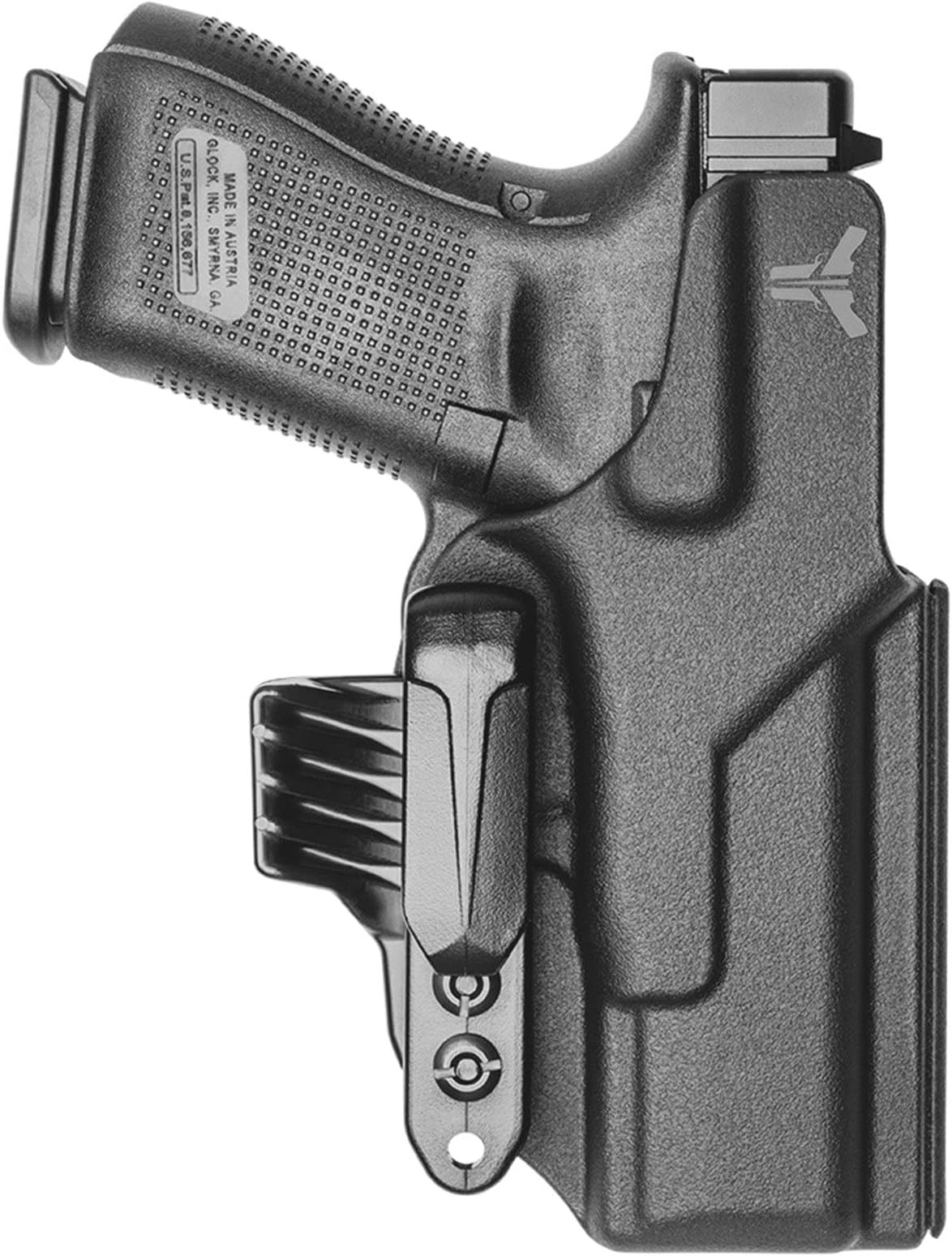 Ultimate Klipt IWB Holster by Blade-Tech Holsters, USA Made, Inside Waistband Concealed Carry (Ambidextrous)