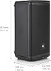 JBL Professional EON710 Powered PA Speaker, Bluetooth, 10 inch, 1300 Watt, Black