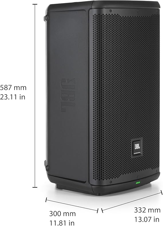 JBL Professional EON710 Powered PA Speaker, Bluetooth, 10 inch, 1300 Watt, Black