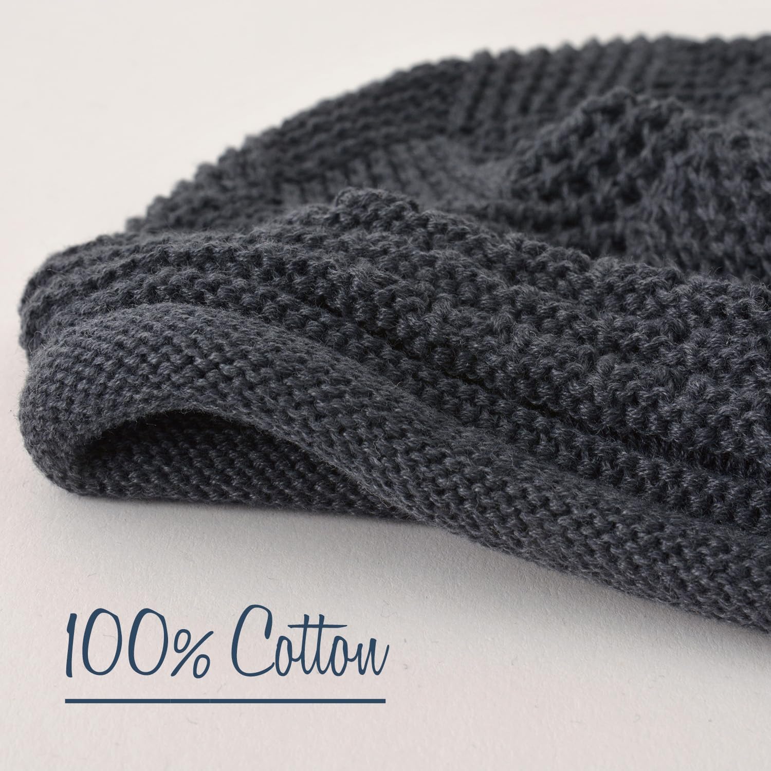 Oversized Slouchy Crochet Beanie for Women, Mens Cotton Rasta Tam Slouchy Hat for Locs - Image 4