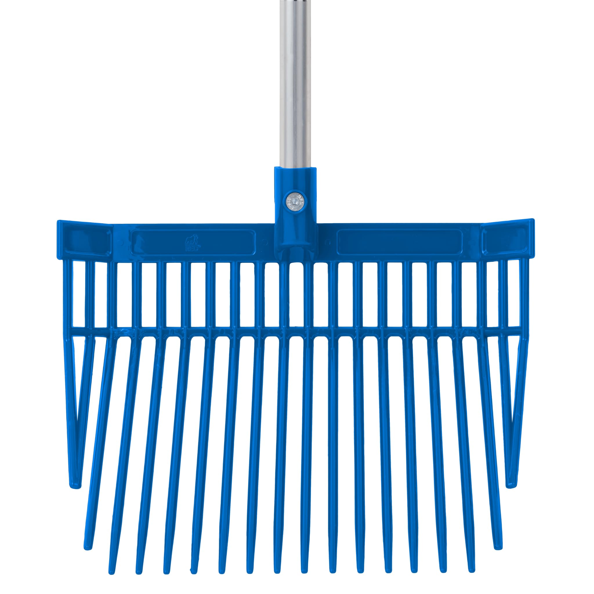 Red Gorilla Replacement Bedding Fork Head Only in Blue for PC Bedding Fork Spare Part Durable Polycarbonate 20 Strong Tines for Stable Horses Manure and Bedding Lightweight
