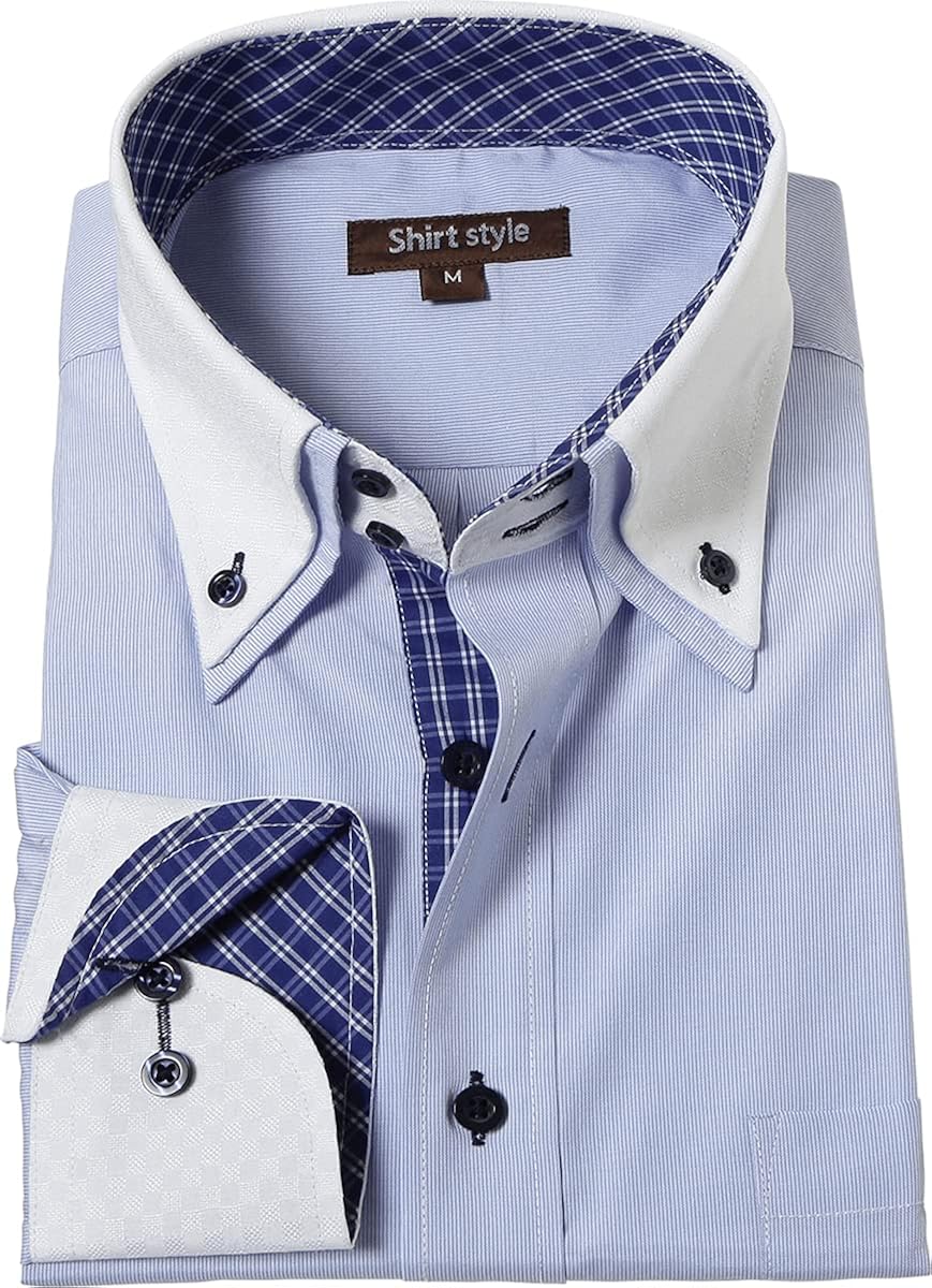 シャツスタイル Shirt Style ワイシャツ メンズ おしゃれ ビジネスシャツ ドゥエボットーニ Ysh 3002 超定番