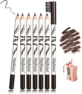 6 lápices de cejas para mujer, núcleo duro de...