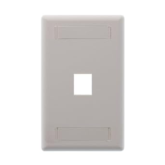 Faceplate, 1 Port