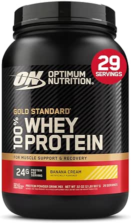 ON Optimum Nutrition 100% Whey Gold Standard Muz Aromalı 900g 30 Servis