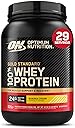 Optimum Nutrition Gold Standard 100% Whey Protein Powder, Banana Cream, 2 Pound (Packaging May Vary)