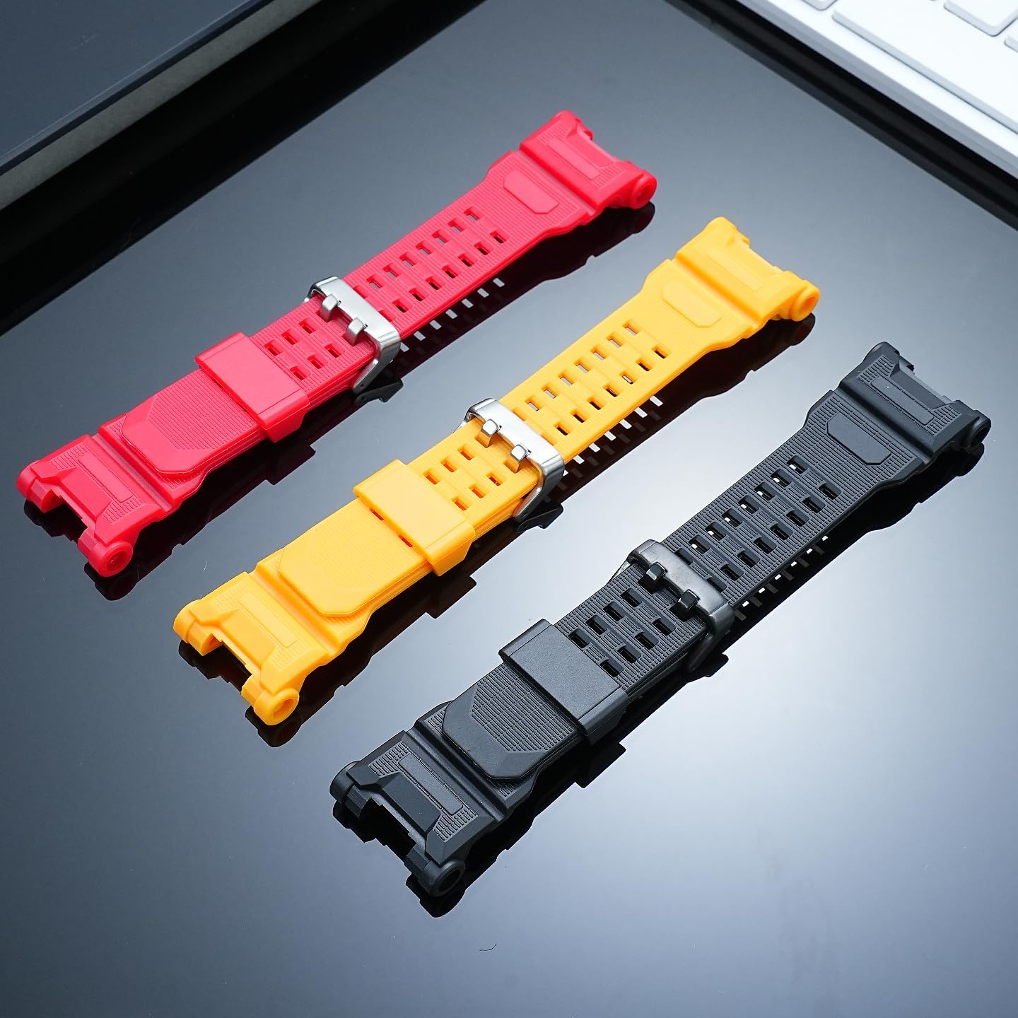 GPR-H1000 Series Resin Watch Band For Casio 3554 Catman 3rd Generation Series Dedicated Silicone Watch Band Accessory Strap