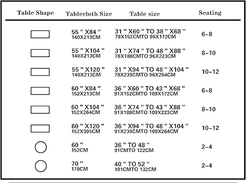 Miniatura 7 de Mantel decorativo con estampado de cintas navideñas, impermeable y resistente a las manchas, adecuado para vacaciones, comedor, fiestas (60 x 84