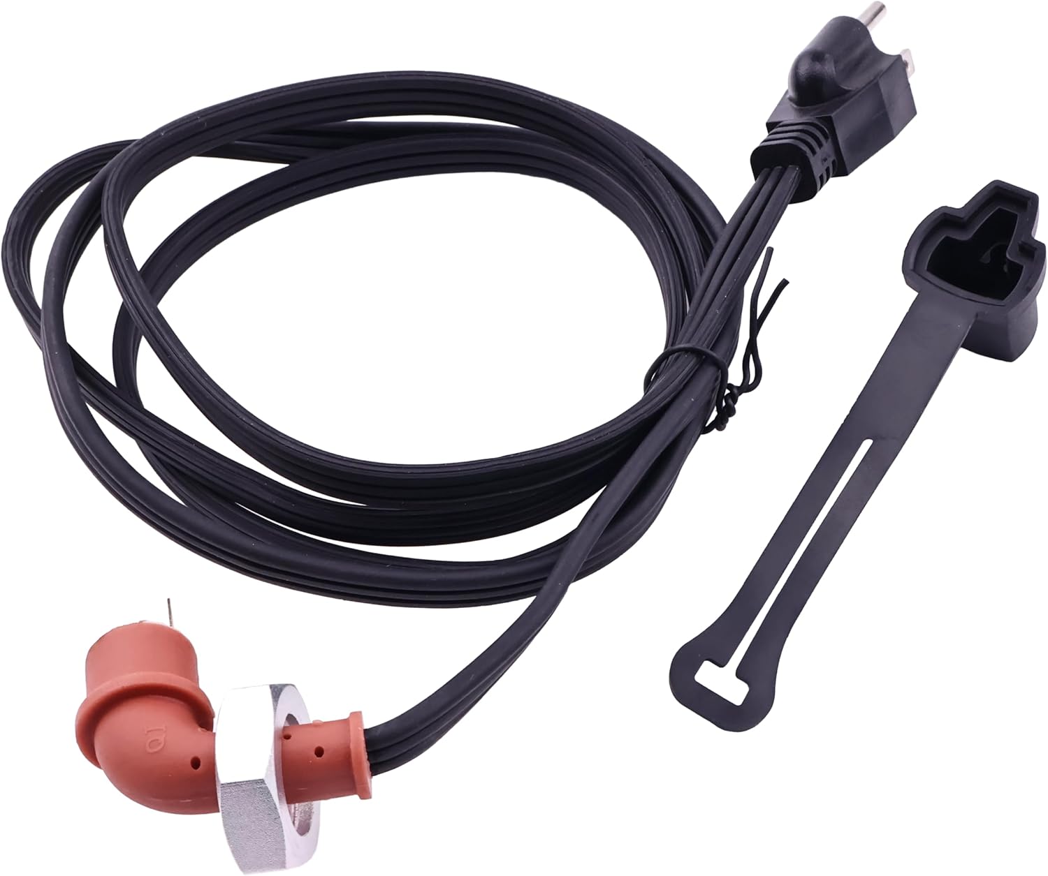 DVPARTS Block Heater Cord for Heavy Duty Immersion Heaters and Engine Block Heaters 6-feet 120 Volts Compatible with Dodge Ram Diesel and Ford F250 350 Cordset Cord