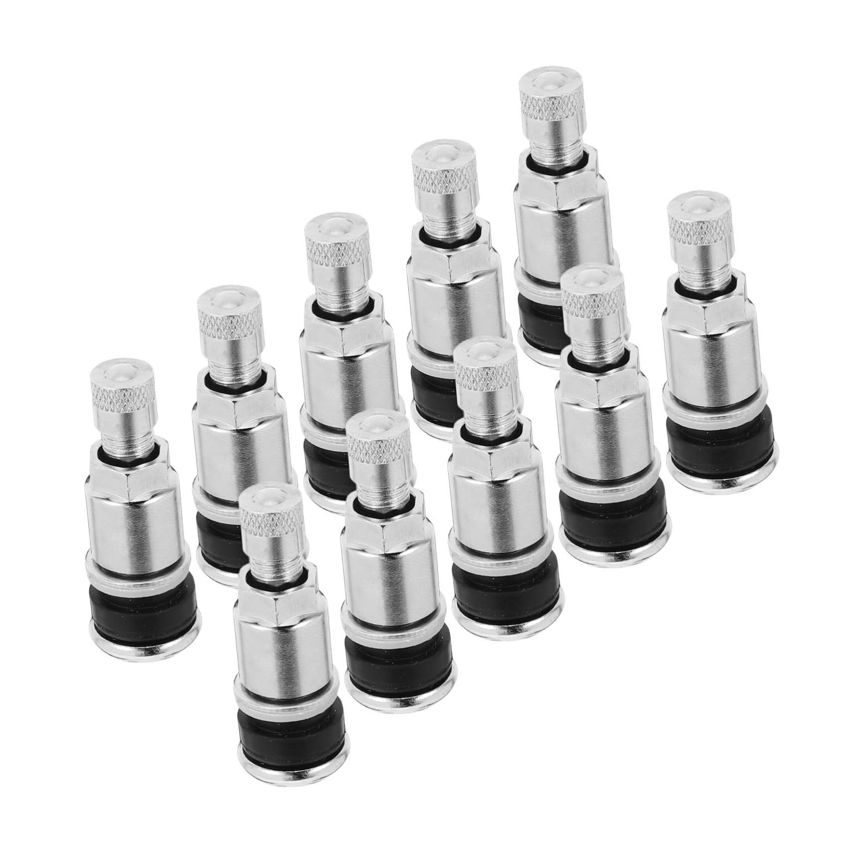 Tiges de Soupape de Pneu Tubeless 10 Pièces en Acier 45 pour Camion