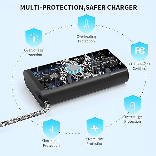 Miniatura 4 de Cargador delgado de 65 W para portátil HP USB C de repuesto para HP Spectre X360, Envy X360, HP ZBook Firefly, EliteBook X360, EliteBook, Elite X2,