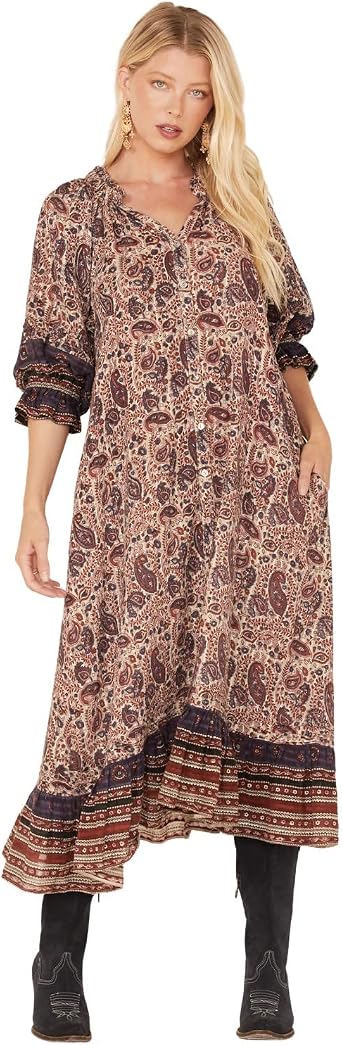 Cleobella Womens Womens Lola Midi Dress - CRAFA2228 US Multi