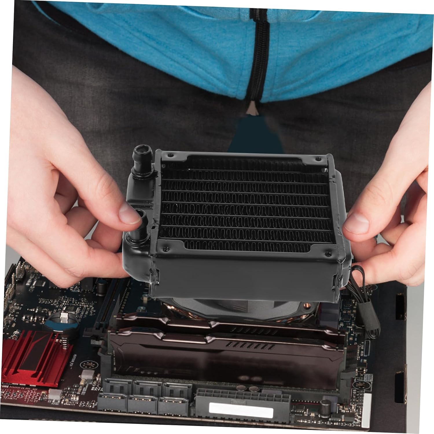Water Cooling Radiator for Computer CPU Heat Sink Efficient Liquid Cooling System for Enhanced Performance for and Beauty Equipment