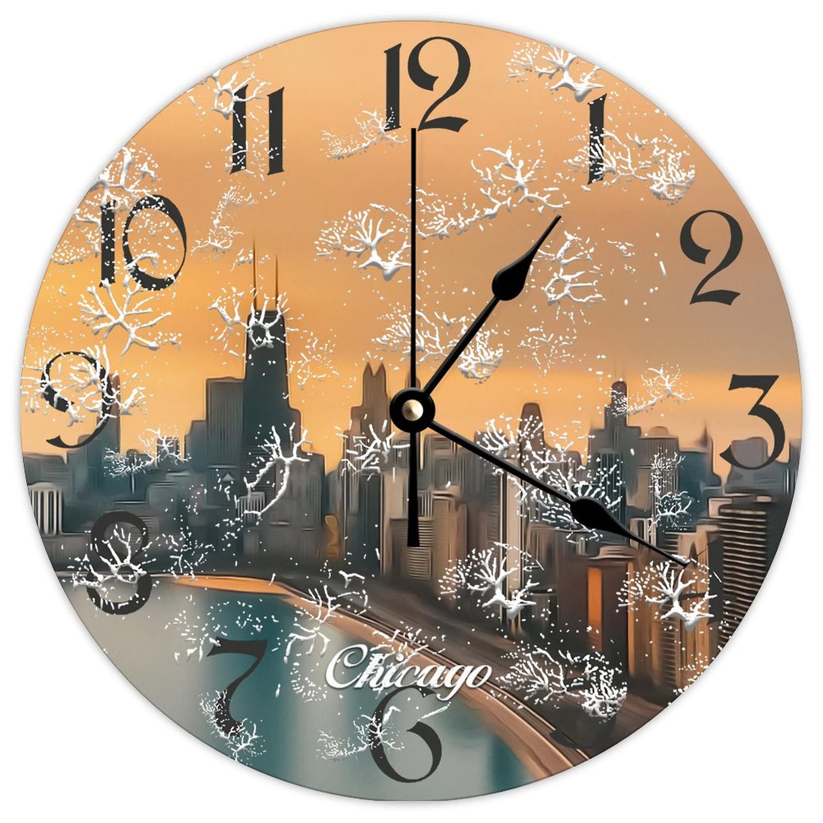 Horloge à quartz de qualité à piles pour en finir avec les retards