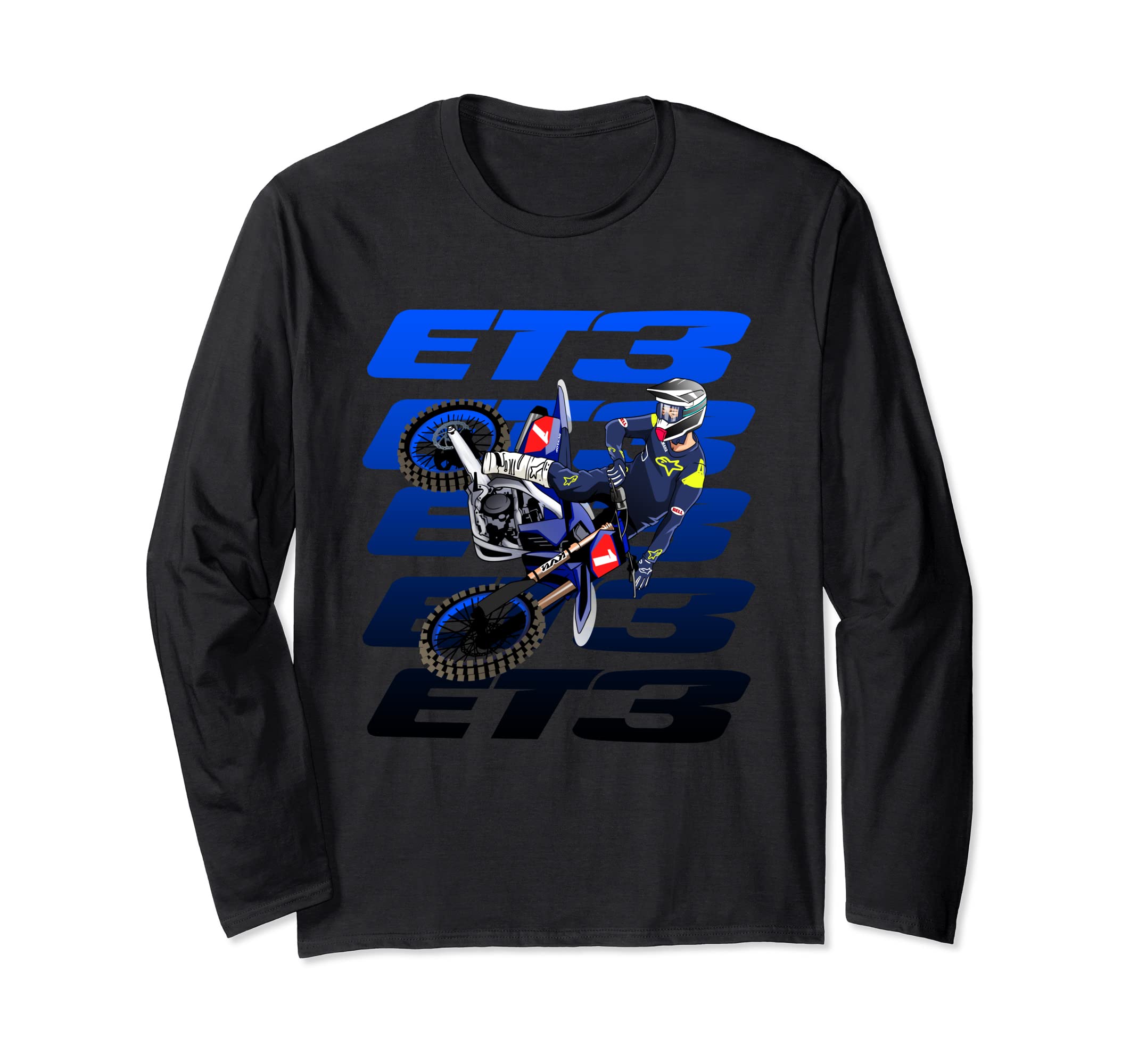 ET3Eli Motocross Tomac Supercross Long Sleeve T-Shirt