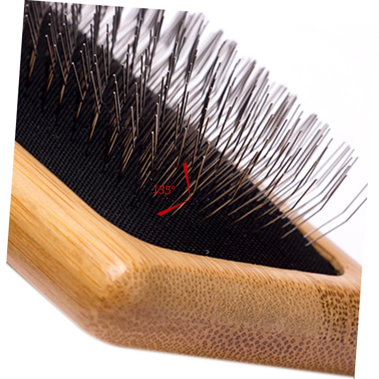 ifundom Wooden Pet Grooming Comb with Design Ergonomic Vintage Handle for Easy Pet Cleaning Tool for Cats and Dogs