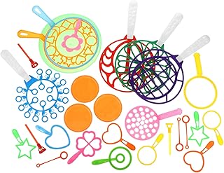Garneck 28pcs Set Bubble Tool Outside Play Set Summer Sets Summer Toys for Kids Blowing Bubble Toy Set Outdoor Play Funny Toys Huge Bubble Colorful Bubble Set Bubble Wand Set Bubbles Maker