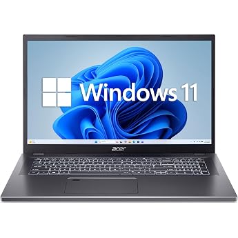 Acer Aspire 17 | Laptop | Intel Core 5 | 16GB | 512GB | with Power Supply | 17" FHD IPS Display | Intel Core 5 120U | 16GB RA