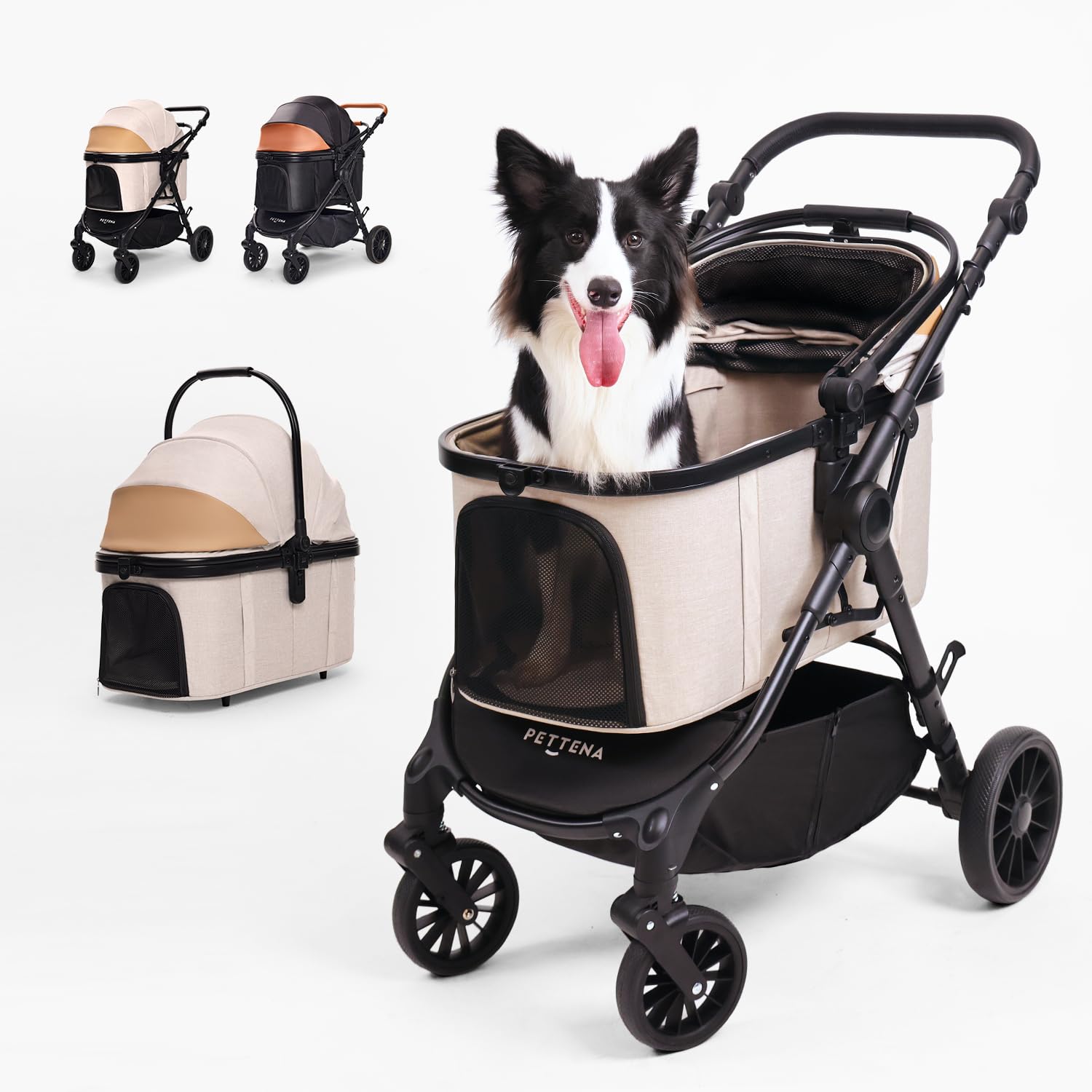 Amazon.co.jp: 【中型犬専用】PETTENA ペットカート 中型犬 犬カート 