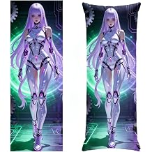 Anime Body Pillow Cute Cartoon Case Waifu Pillow Custom Japanese Girl Hugging Body Pillows Case 59 in X 19.6 in Cover