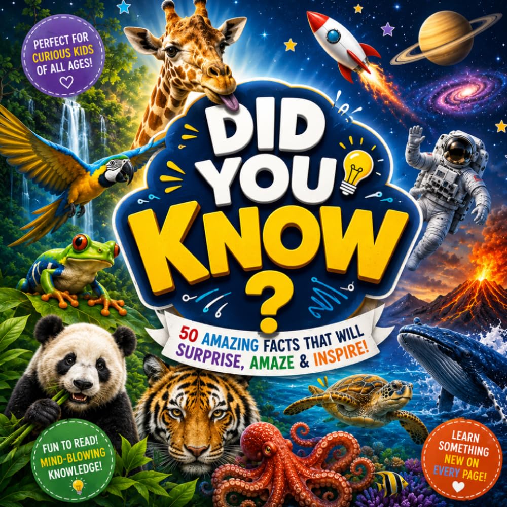 Did You Know?: 50 Amazing Facts That Will Surprise, Amaze & Inspire!