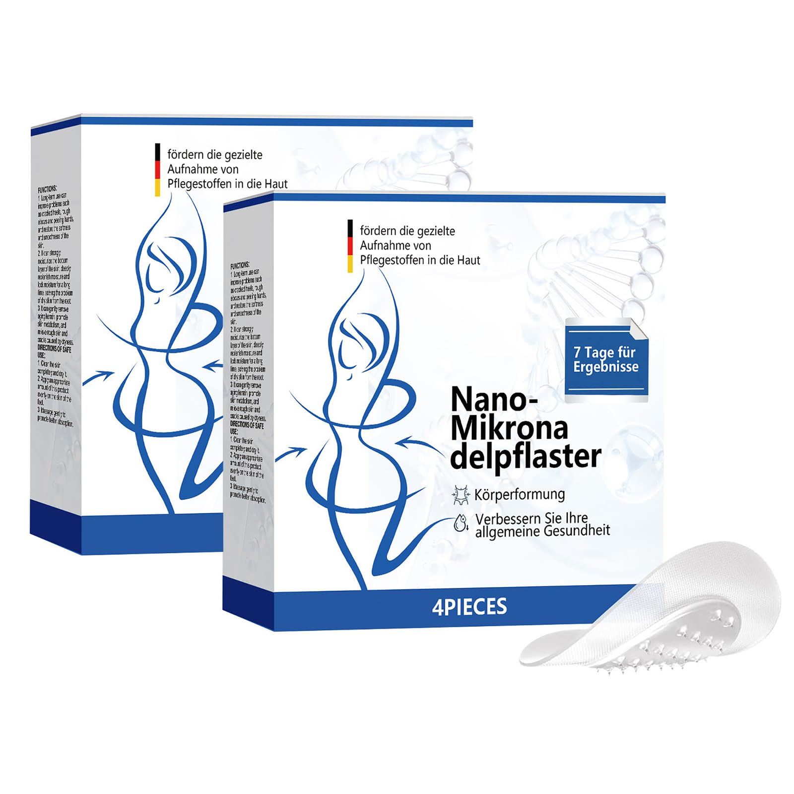 Amazon.co.jp: Diet Patch Nano Micro Body Shape Skin Tightening, 4