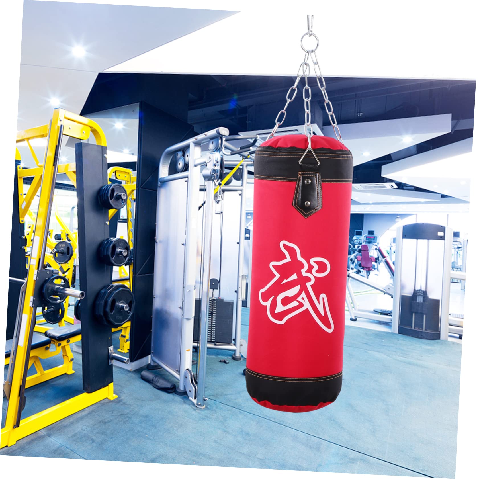 CORHAD Exercise Training Bag 1 Set of Kicking Sandbag Exercise Bag for Boxing Waterproof and Sweatproof Pu Leather and Sturdy Oxford Cloth