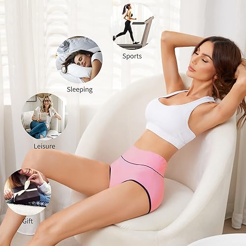 Miniatura 4 de Migbean high Waisted Underwear for Women - Womens Underwear,Panties for Women,Plus Size Underwear for Women,Women's Panties