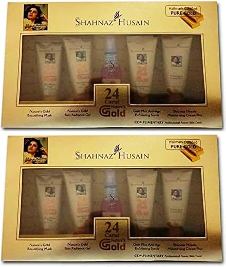 Shahnaz Hussain 24Gold | Skin Radiance Timeless Youth 10gx4 Kit | Combo