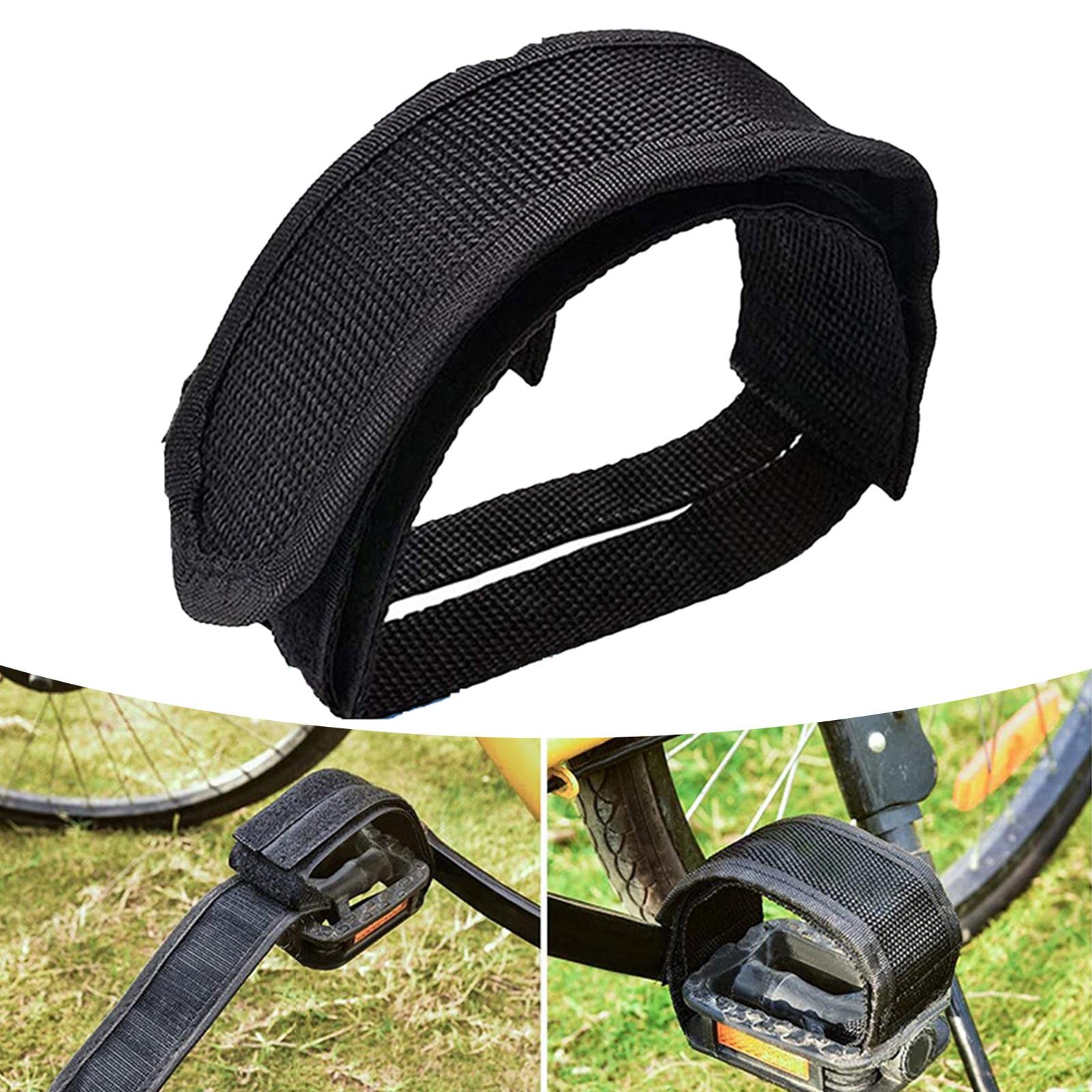 Bike Pedal Straps Belt Universal for Fixed Gear Stationary Exercise Bike 1 Piece|Sporting Goods |Pedals-image-1