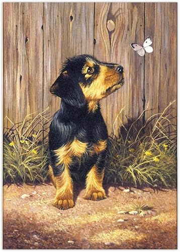 Miniatura 2 de Royal  Langnickel - Kit de actividades de arte pequeño para niños con pintura por números Dachshund Puppy PJS51