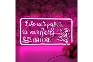 Planzo NAILS Neon Sign | Eye-Catching Salon Decor