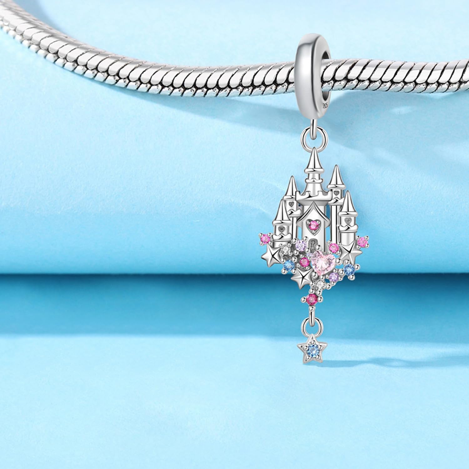 S925 Sterling Silver Charm Fit for Pandora Bracelet Original Pendant Bead Jewelry Gift for Her - Image 3